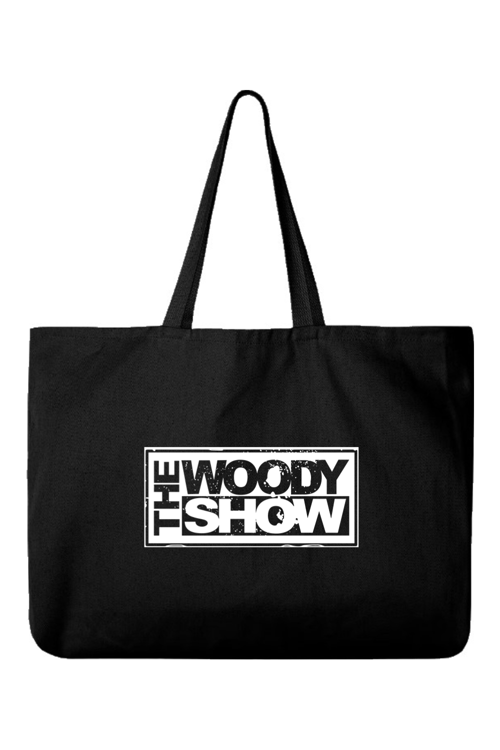 Black- Ideal Twill Jumbo Tote