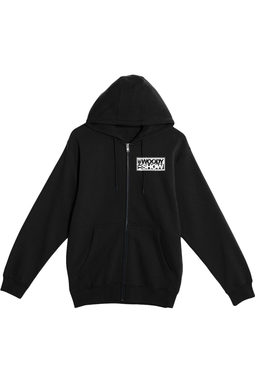 Black Zip Hoodie